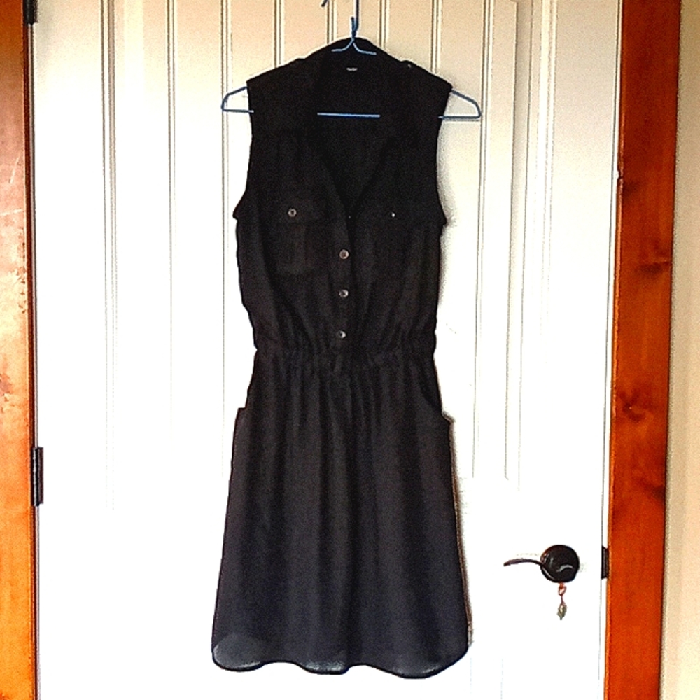 Simple black dress